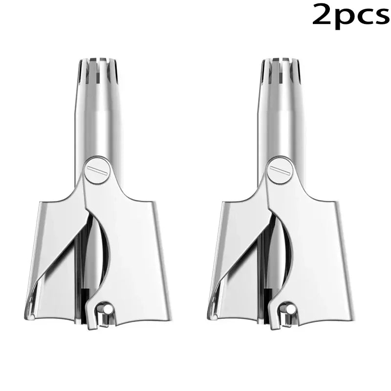 Barbeador Elétrico Portátil Masculino, Indolor Nariz Cabelo Aparar, Lavável Orelha Cabelo Aparador, Limpeza Sem Ferrugem