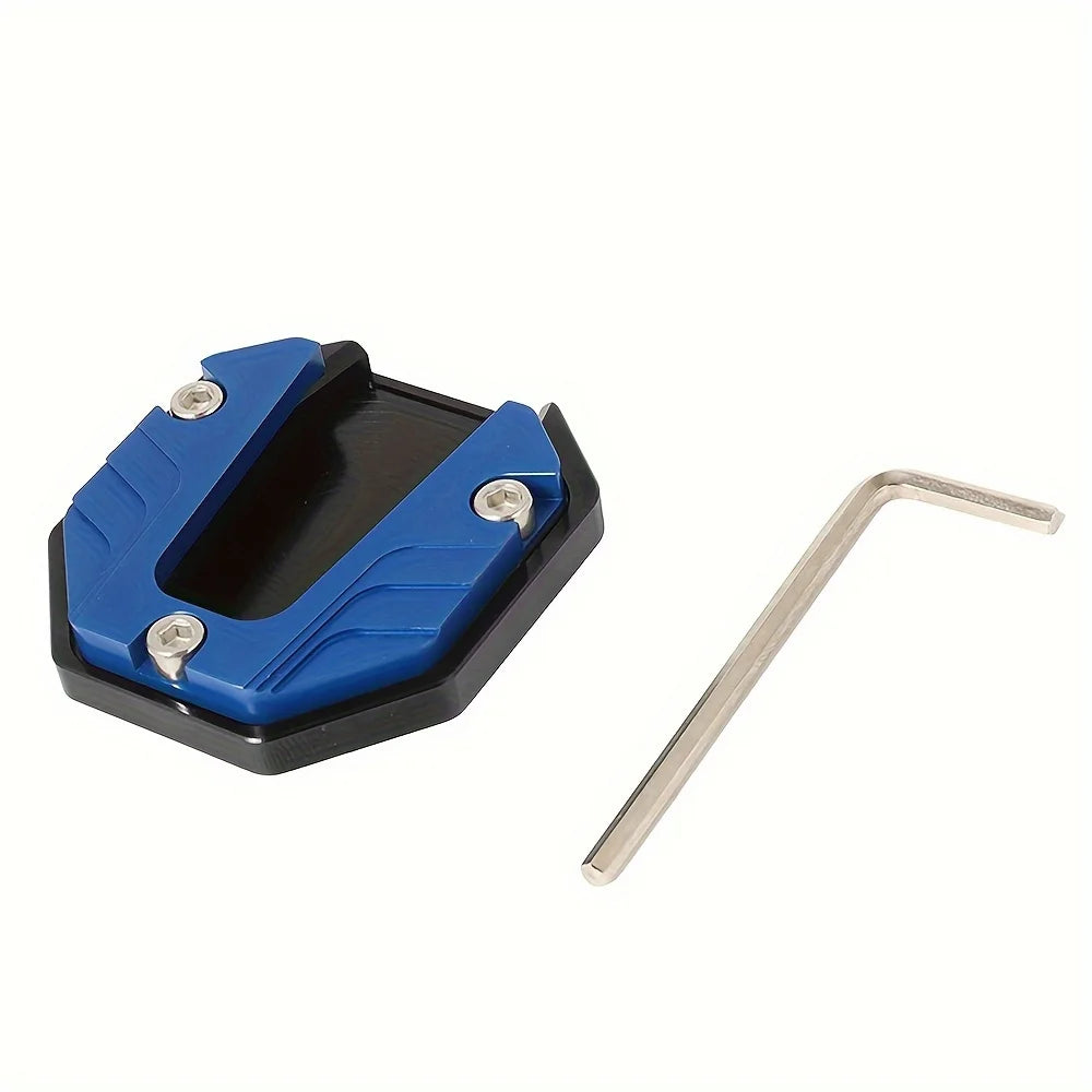 Motorcycle Bikes Kickstand Extender Foot Side Stand Extension Foot Pad Support Plate Motorcycle Accessories