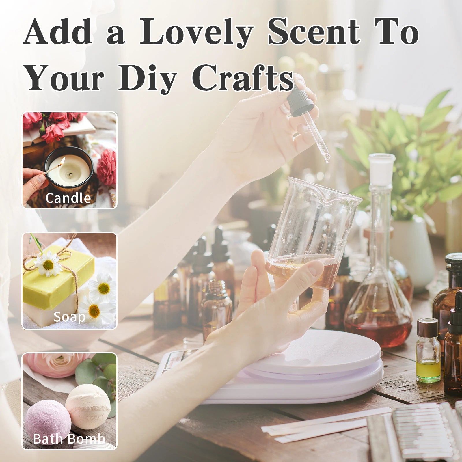 100Ml Aromatherapy Fragrance Oil Coconut & Vanilla Strawberry Cherry Lemon 1/2/3Pcs Aroma Oil for Diffuser Candle Making