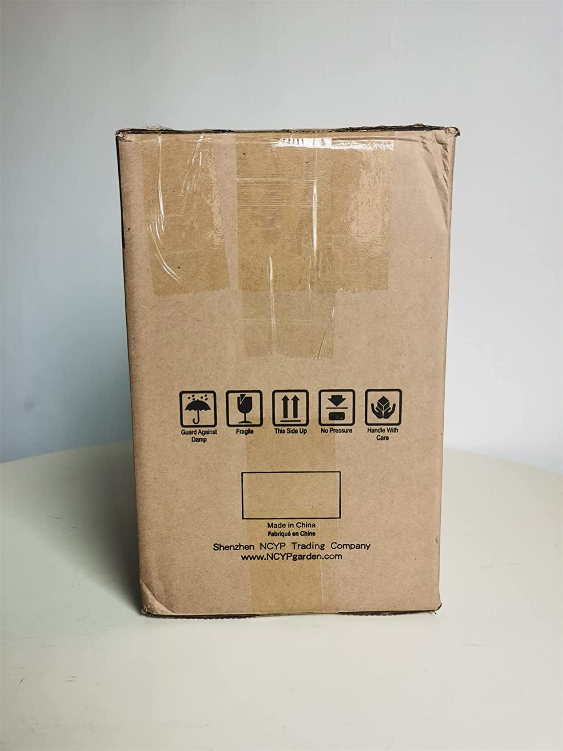 NCYP Geometric Glass Terrarium Planter for Succulent, Small Cacti, Black Irregular Opened Container Pot, Indoor Home Garden Office Tabletop Decor, 6.5" X 5.7" X 9.8" (No Plants, No Door)