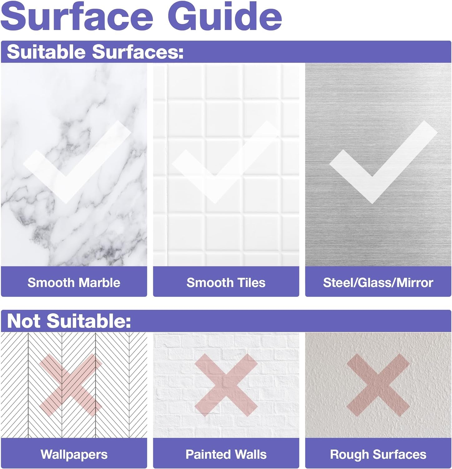 KINCMAX Premium Shower Caddy - Adhesive Bathroom Shower Organizer and Storage W/ 4 Hooks, No Drill Shower Shelves for inside Shower, Rustproof Stainless Steel Shower Rack, Accessories Holder, Black