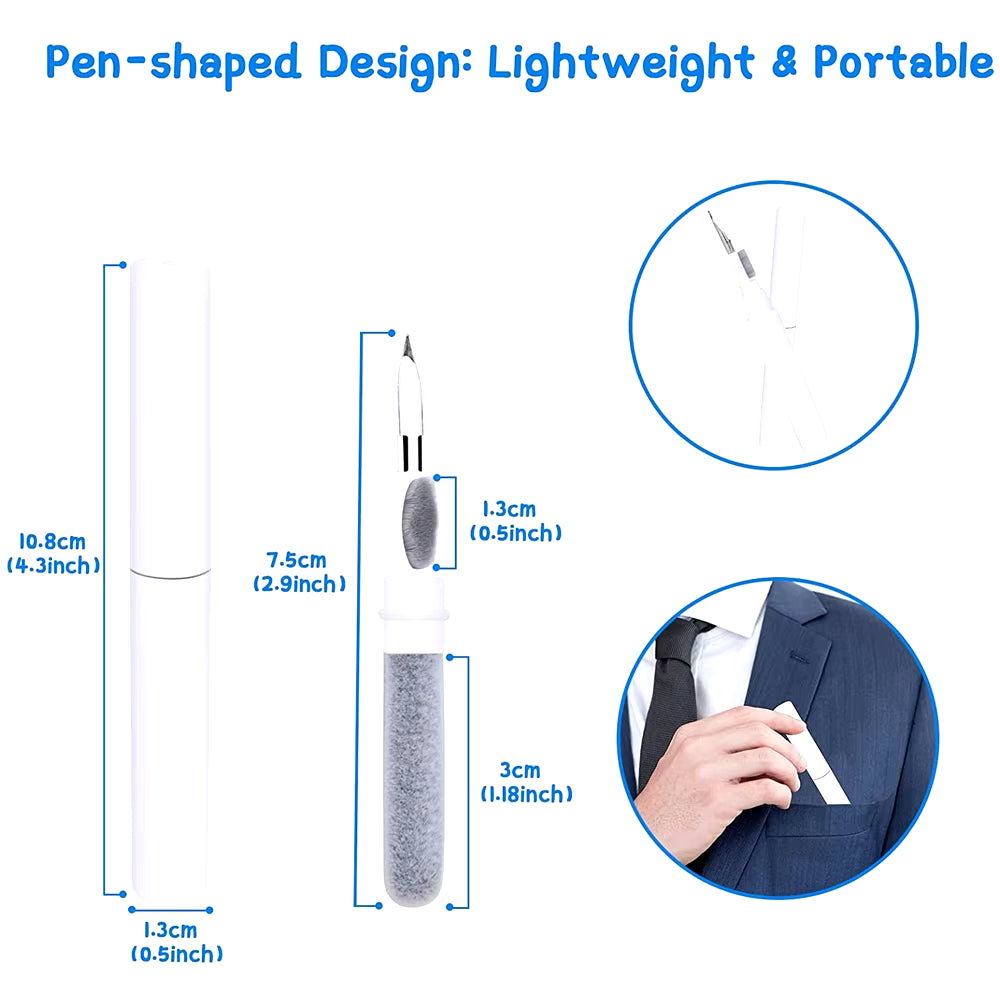 Bluetooth Earphone Cleaning Tools for Airpods Pro 1 2 3 Earbuds Case Cleaning Pen Bursh Kits for Samsung Xiaomi Airdots Huawei