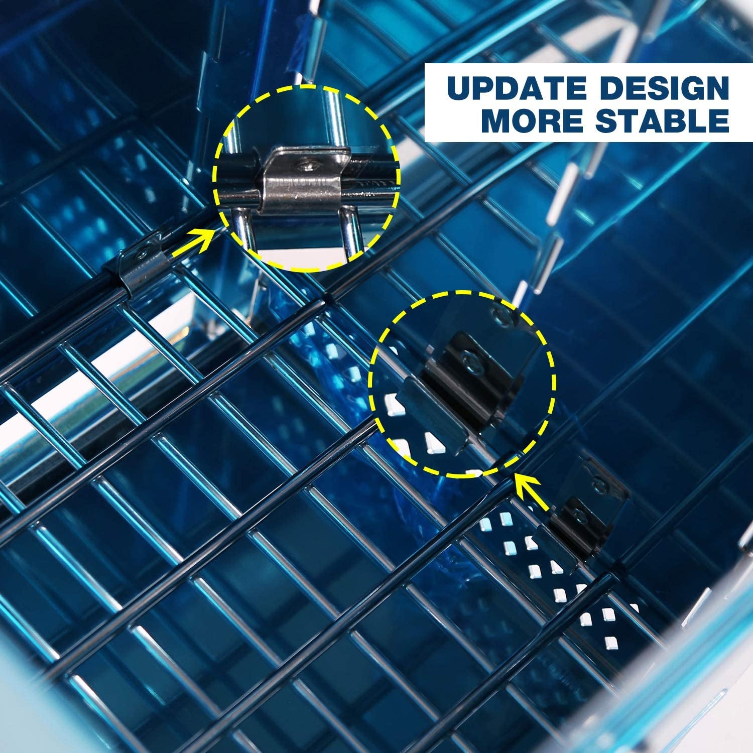 REDCAMP Wood Burning Folding Camp Stove Stainless Steel Grill, Portable Collapsible Backpacking Stove Survival Rocket Stove for Hiking Outdoor Tent Camping Picnic BBQ, Large