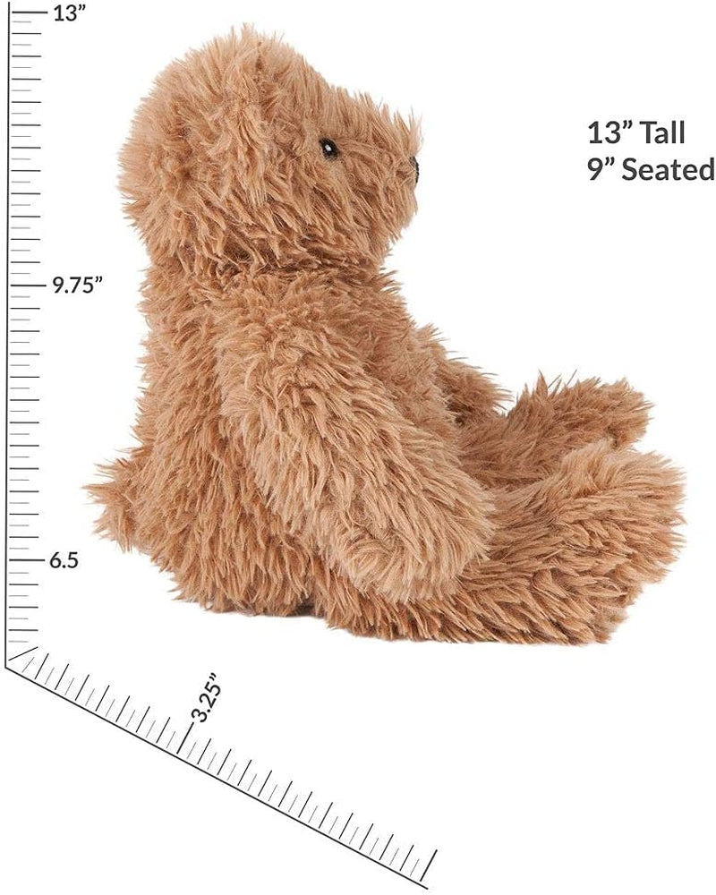 Vermont Teddy Bear Classic Teddy Bear – 13 Inch Almond Brown Bears Stuffed Animals, Super Soft Teddy Bear, Great Gift for All Ages