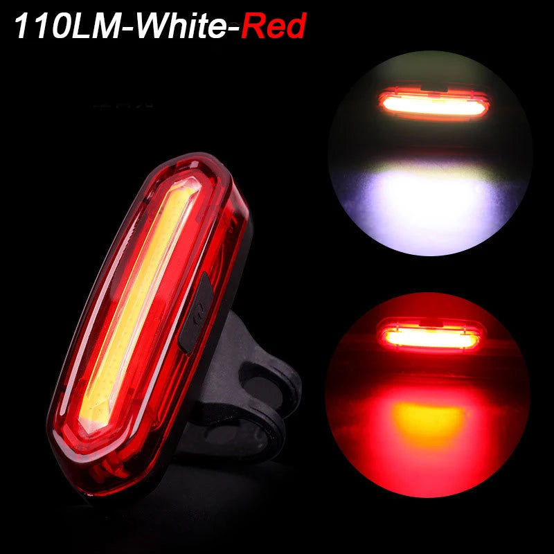 Bicycle Tail Lamp Waterproof Bicycle Light LED Bike Rear Lights High Bright Night Cycling Safety Warning Lamp Road MTB Lantern