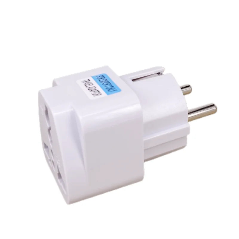 1Pcs Universal EU Plug Adapter International AU UK US to EU Euro KR Travel Adapter Electrical Plug Converter Power Socket