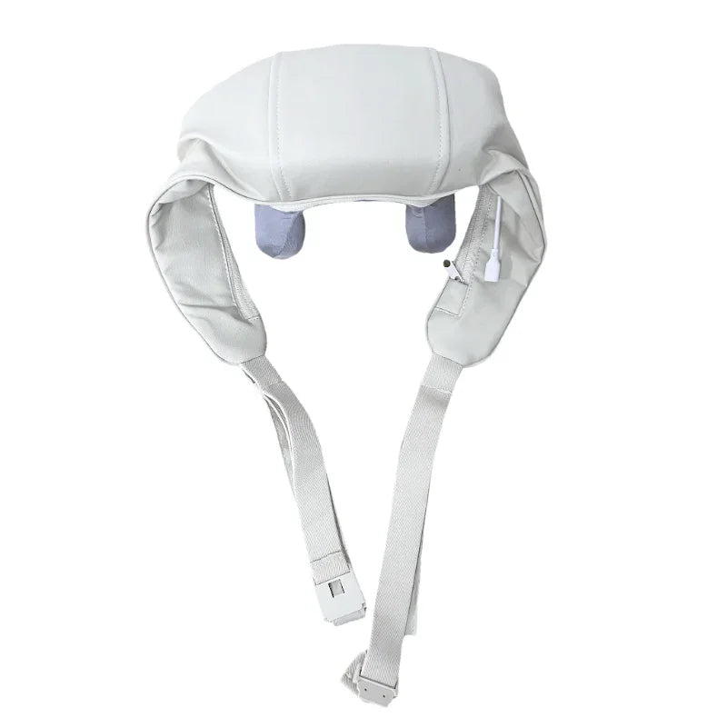 Wireless Neck and Back Massager Shoulder Kneading Massage Shawl Cervical Relaxing Trapezius Massager
