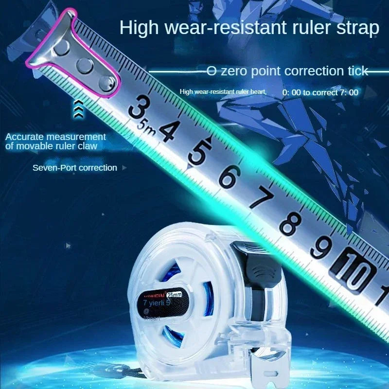 Stainless Steel Tape Measure Imported from Japan 3M/5M/7.5M/10Mmeters Imported for Woodworking and Home Use Tape Measure