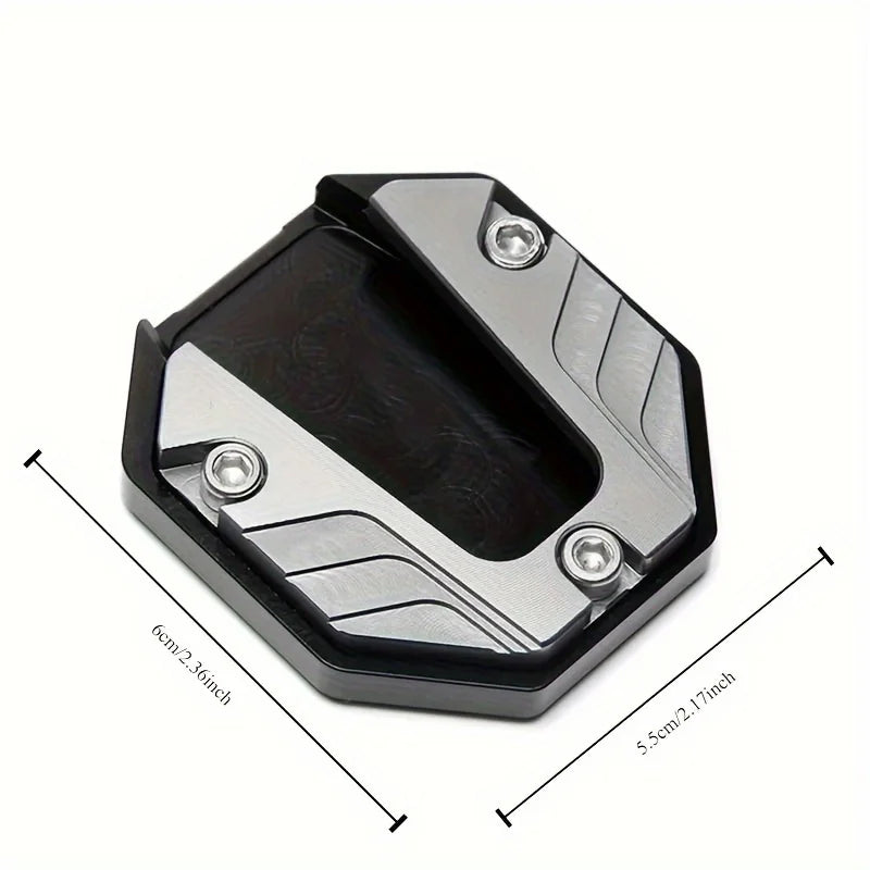 Motorcycle Bikes Kickstand Extender Foot Side Stand Extension Foot Pad Support Plate Motorcycle Accessories
