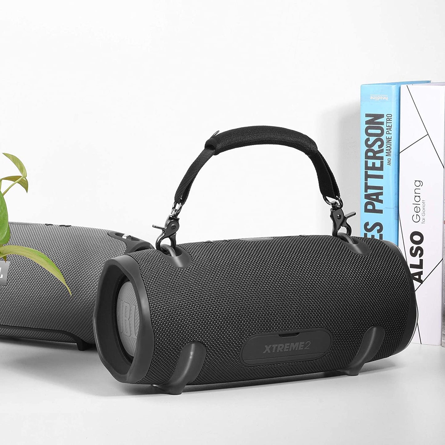 Txesign Removable Speaker Handle Strap for JBL Xtreme/Xtreme 2/ Xtreme 3/Xtreme 4 Portable Speaker(Black)