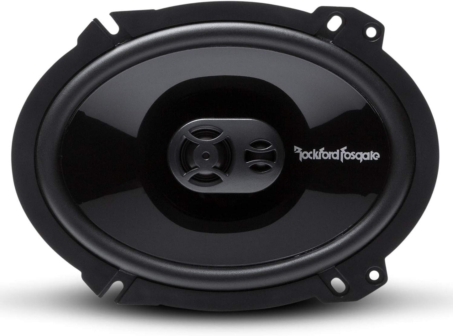 Rockford Fosgate P1683 Punch 6"X8" 3-Way Coaxial Full Range Speakers - Black (Pair)