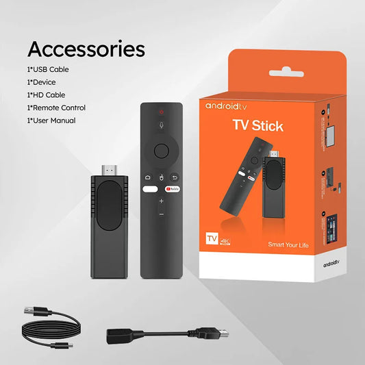 Factory Directly -F3 TV Stick 4K Android 11 Allwinner H313 2.4G&5G Wifi 2GB 16GB Tv Box Fire Tv Stick 4K
