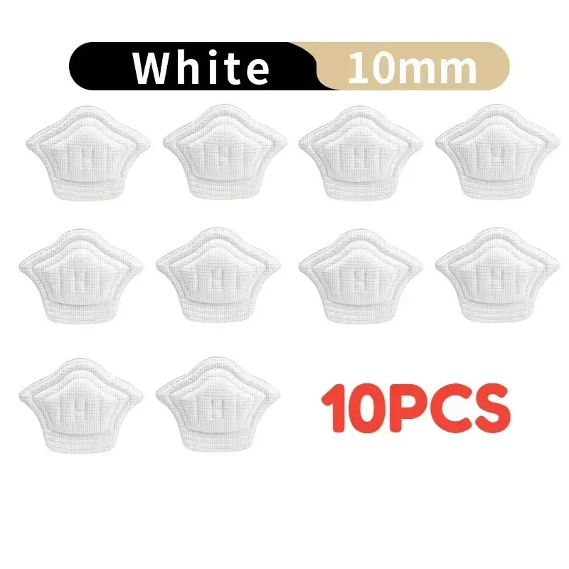 10Pcs Heel Insoles for Shoes Patch Heel Pads for Sport Shoes Adjustable Size Feet Pad Insole Shoe Heel Protector Back Sticker