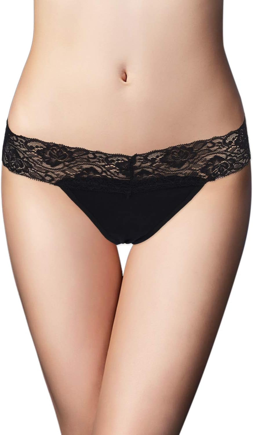 Sunm Boutique 20 Pack Womens Lace Thongs Underwear Seamless T Back Low Waist See through Panties