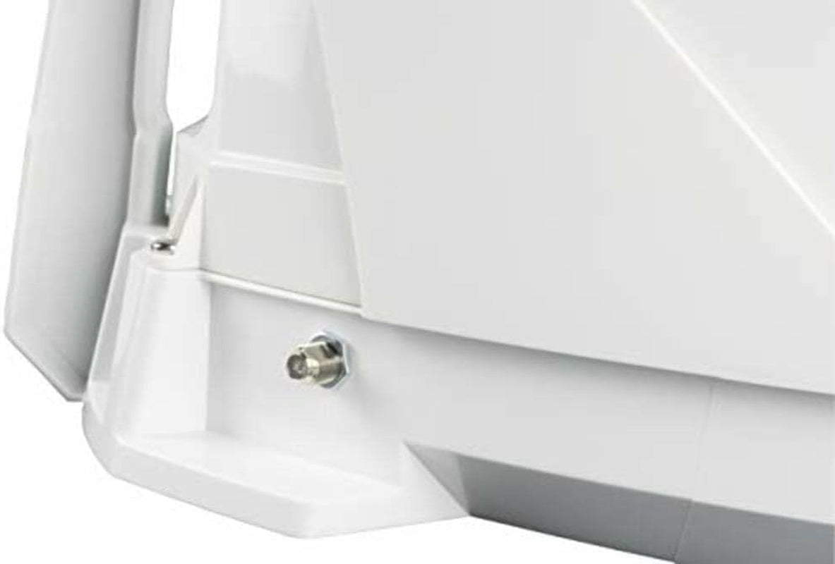 KING DT4450 DISH Tailgater Bundle - Portable/Roof Mountable Satellite TV Antenna and DISH Wally HD Receiver , White , Western & Eastern Arc Satellites