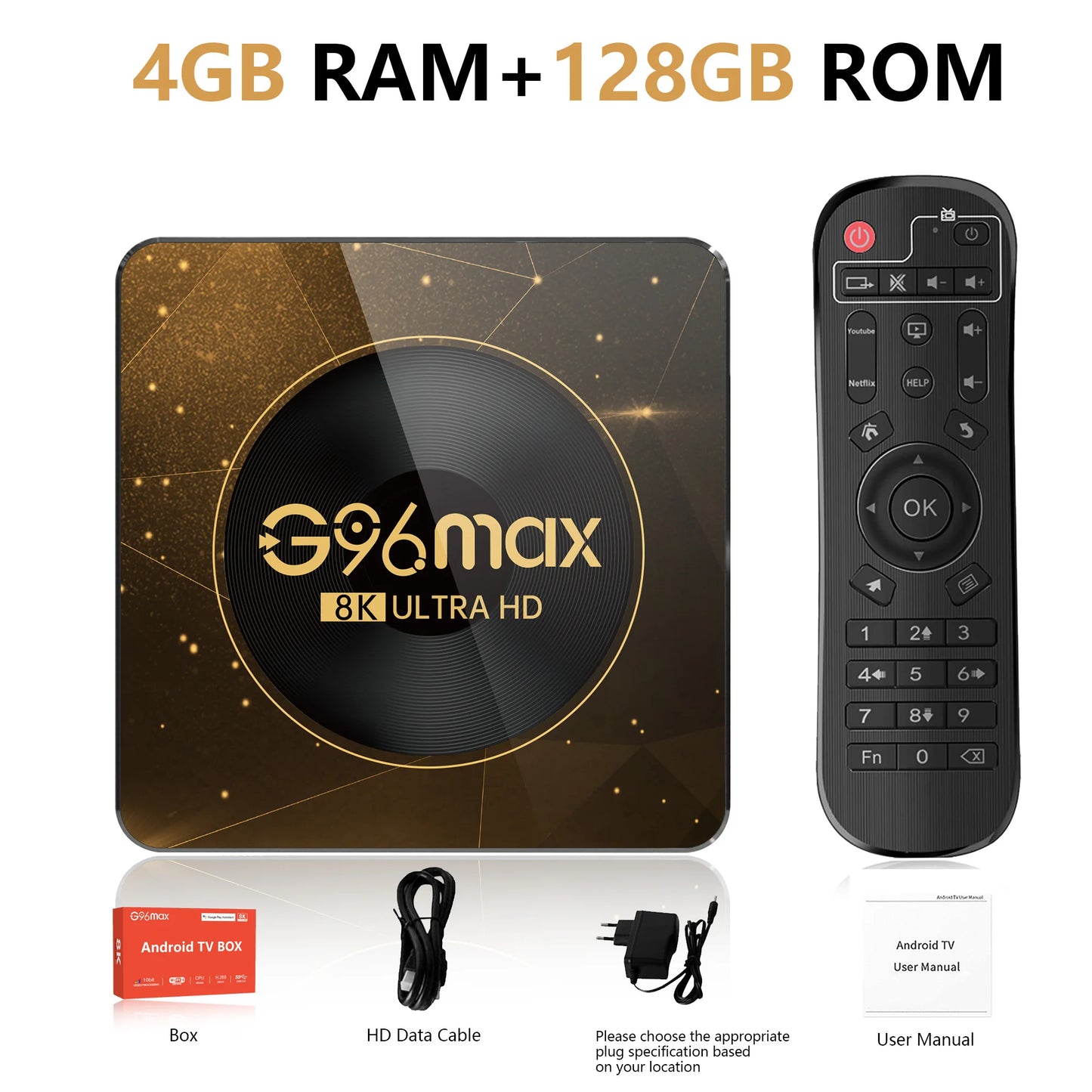 A13 Android13 8K TV Box Wifi6 Transmission Media Player Rockchip3528 32G64G Large Memory Netflix Youtube Free Live TV