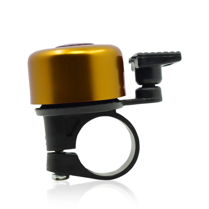 Universal Bike Bell Aluminum Alloy Mountain Road Bike Horn Alarm for Safety Cycling Bicycle Handlebar Bell Accessory Easy to Use