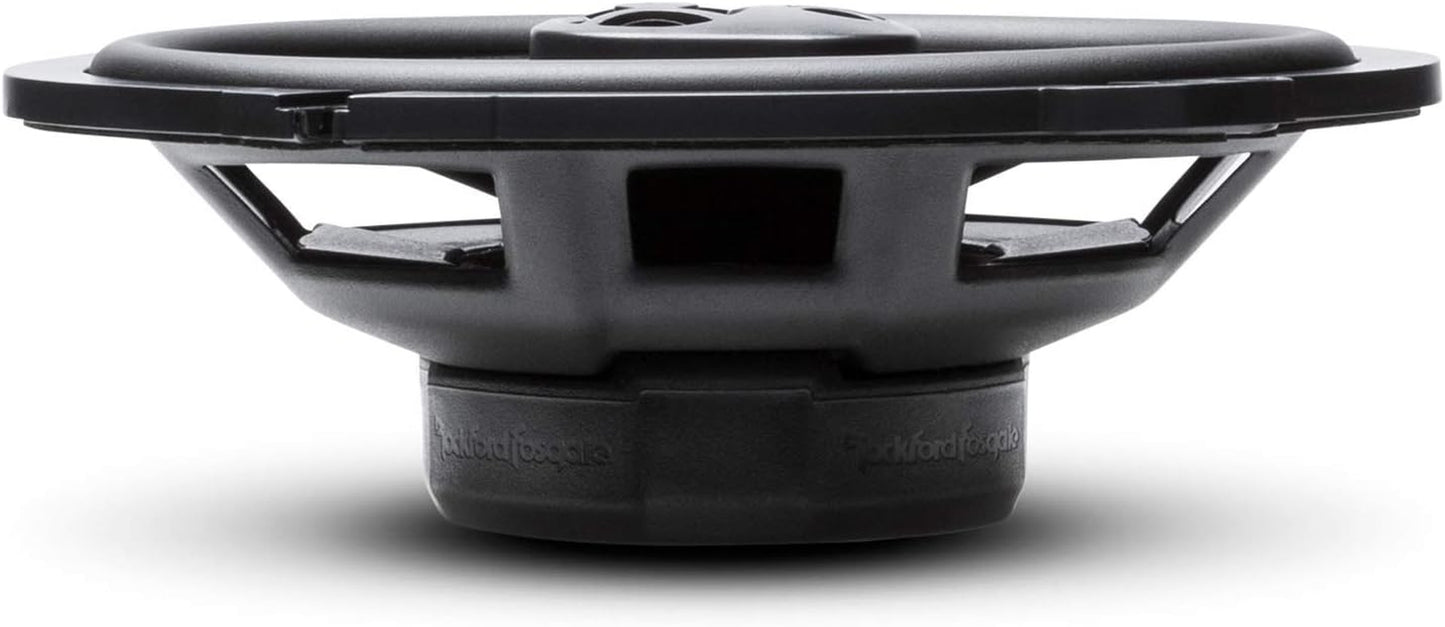 Rockford Fosgate P1683 Punch 6"X8" 3-Way Coaxial Full Range Speakers - Black (Pair)