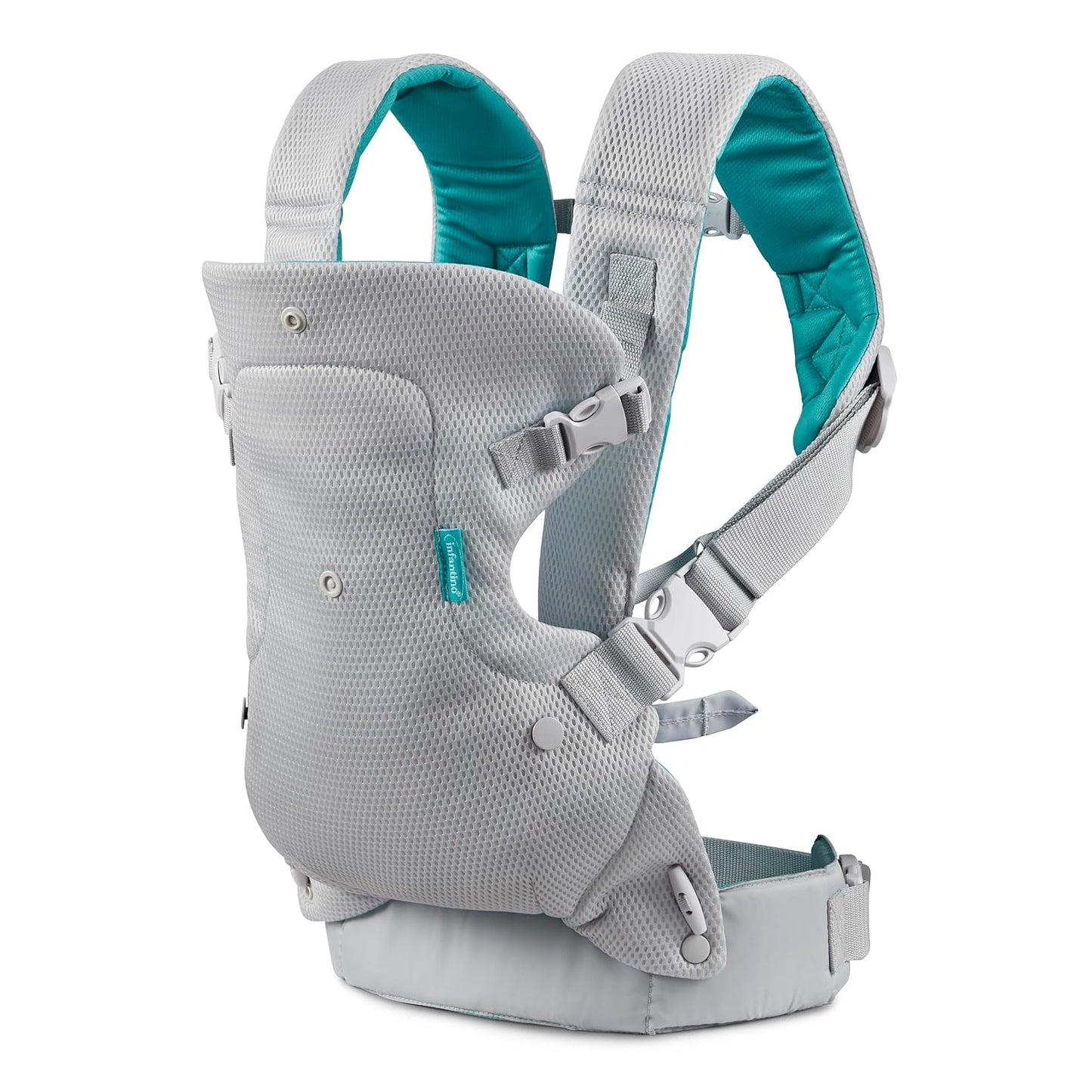 Flip 4-In-1 Light & Airy Convertible Baby Carrier, Adjustable, Ergonomic Babywearing, Registry Essential, Baby Carrier for Newborn to Toddler