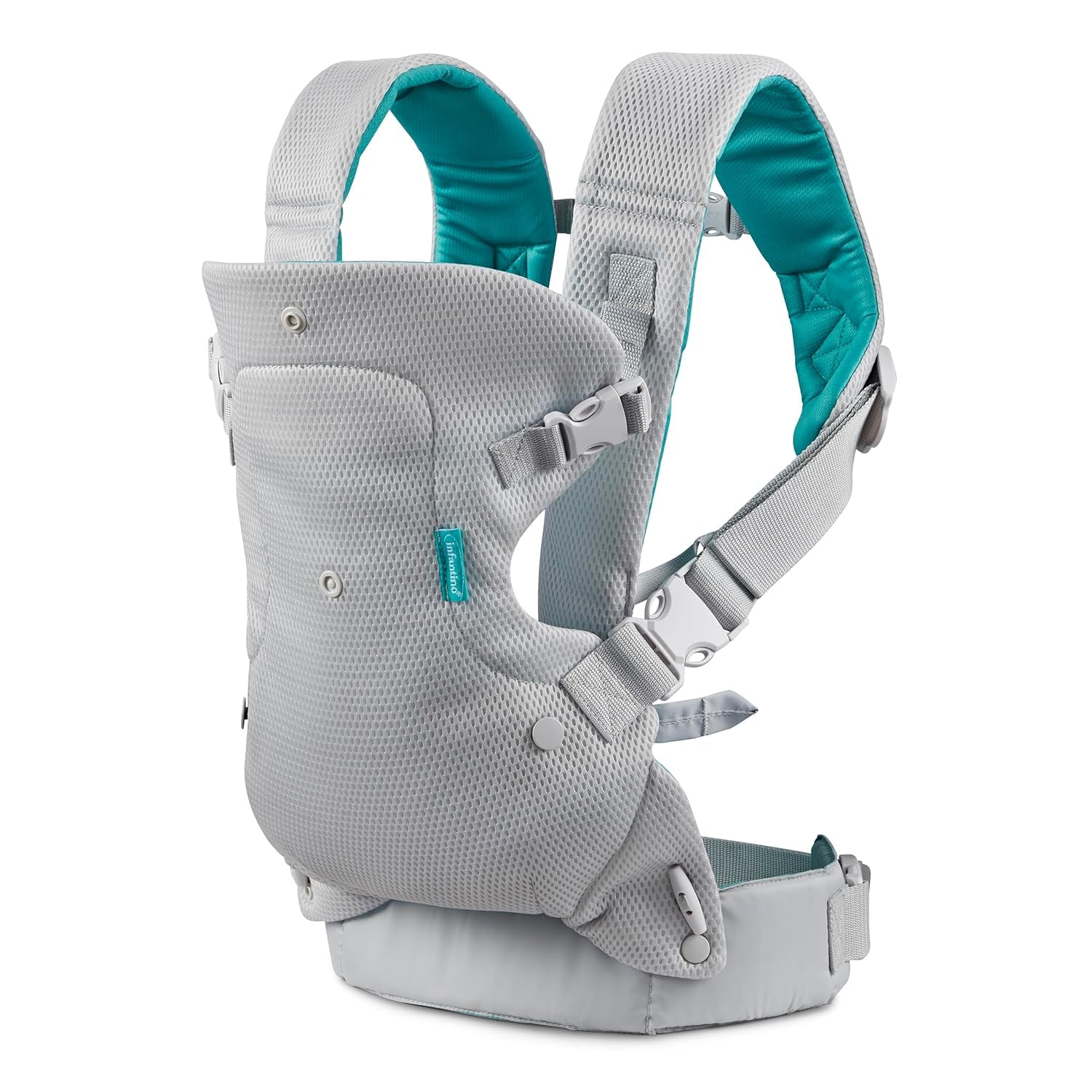 Flip 4-In-1 Light & Airy Convertible Baby Carrier, Adjustable, Ergonomic Babywearing, Registry Essential, Baby Carrier for Newborn to Toddler