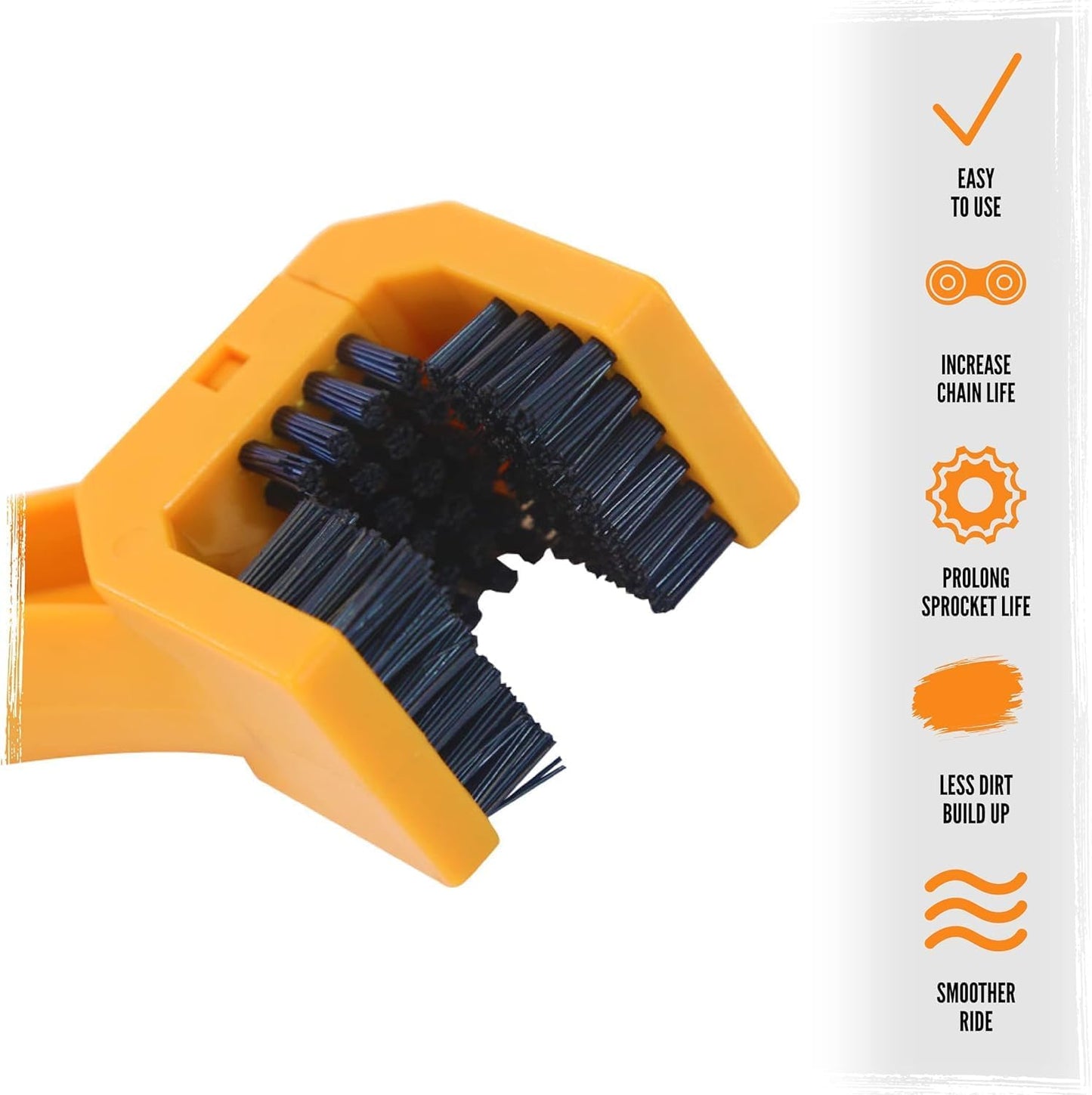 Tru-Tension | Premium Bicycle Brush Kit | Suitable for All Road, Mountain & Race Bikes | Bicycle Tools & Accessories | 3 Piece Bicycle Kit