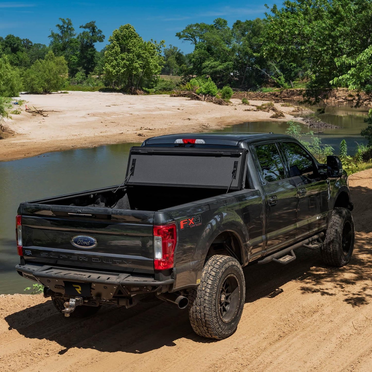 Realtruck BAK Bakflip MX4 Hard Folding Truck Bed Tonneau Cover | 448339 | Fits 2021-2025 Ford F-150 (Incl. Raptor/Lightning) 5' 7" Bed (67.1")