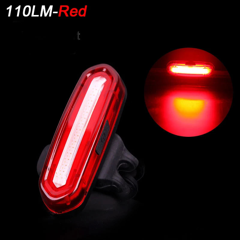 Bicycle Tail Lamp Waterproof Bicycle Light LED Bike Rear Lights High Bright Night Cycling Safety Warning Lamp Road MTB Lantern